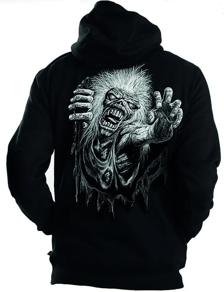 Men's Iron Maiden Printed Hoodie