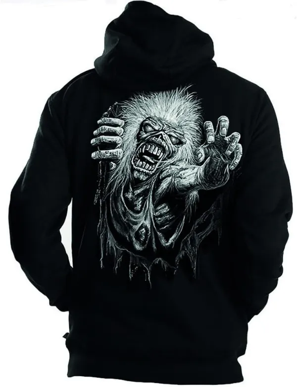 Men's Iron Maiden Printed Hoodie