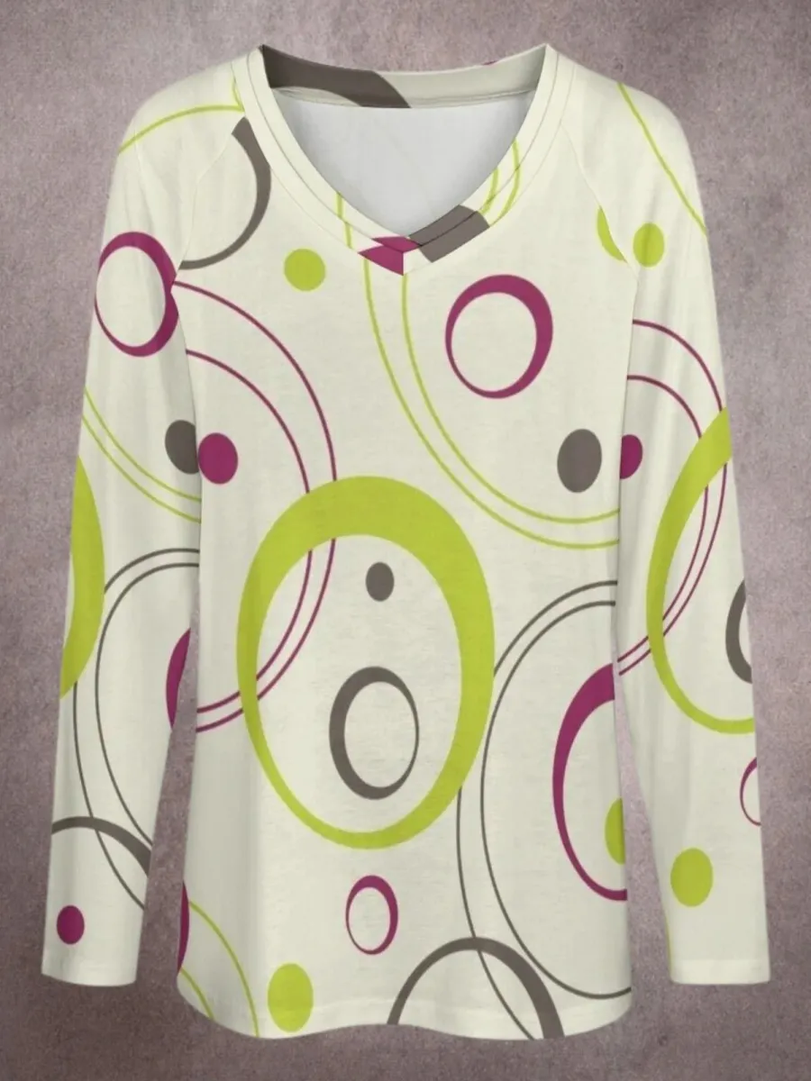 Colorful Geometric T-Shirt