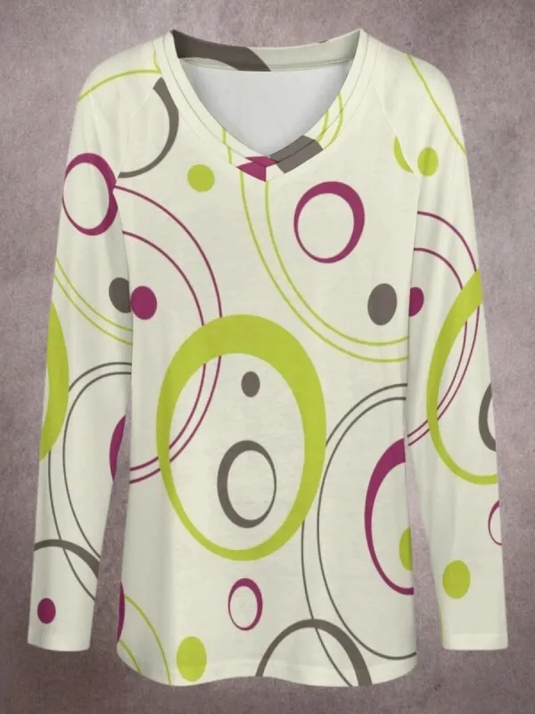 Colorful Geometric T-Shirt