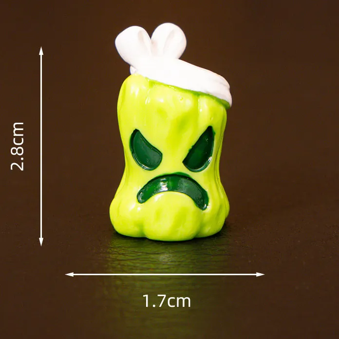 8Pcs Halloween Kawaii Luminous Mini Figurine