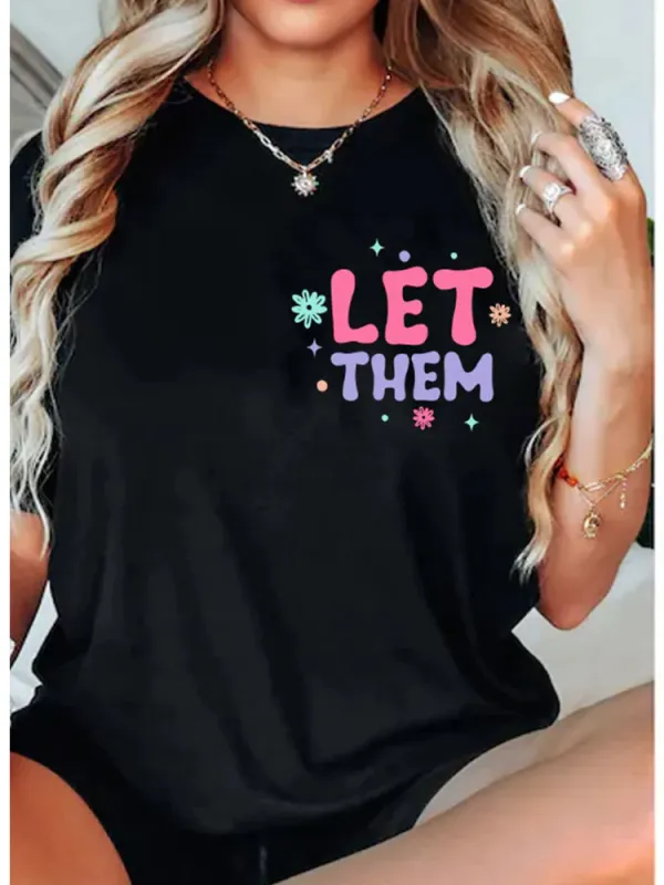 💥LAST DAY SALE 50% OFF💥Let Them Misunderstand You Teacher Two Sided T-Shirt