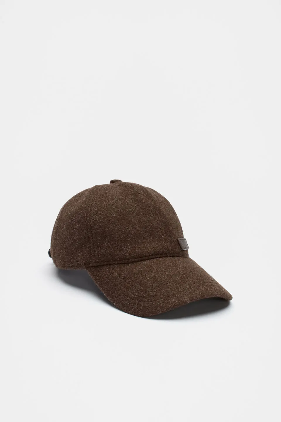 Dark Blue Basic Felt Cap