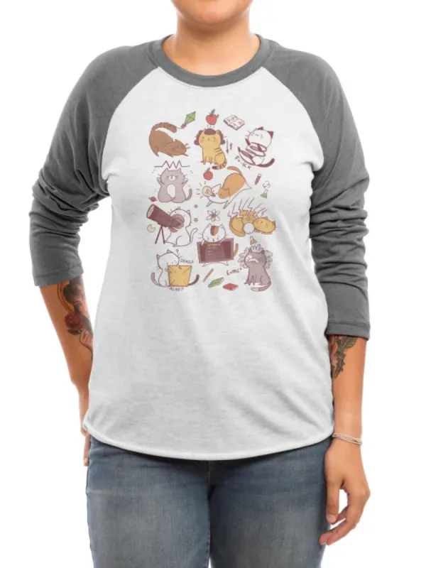 Cute Cat Crew Neck T-Shirt