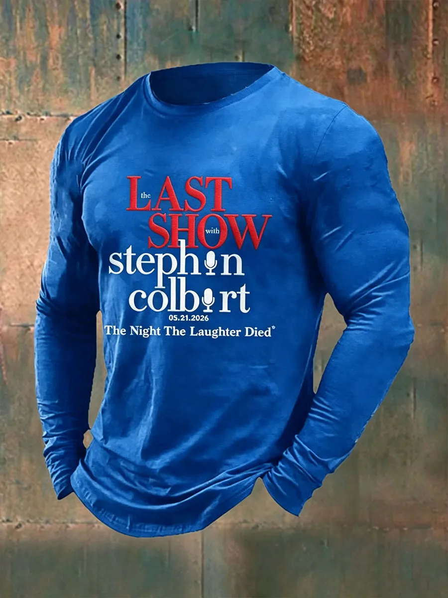 Men's TV show long-sleeve T-shirt