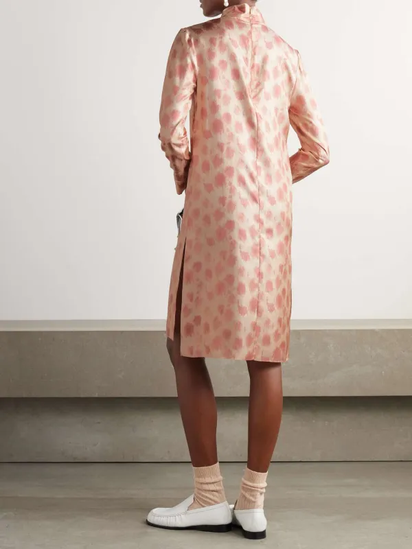 Side Slit Printed Dress