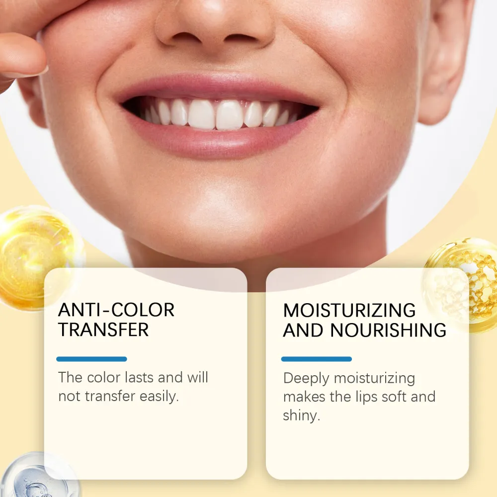 Jaysuing Gold Foil Color-Changing Nourishing Lipstick – Mildly nourishes, pampers lip skin, and delivers hydrating care for a dewy, healthy pout!-£FDC
