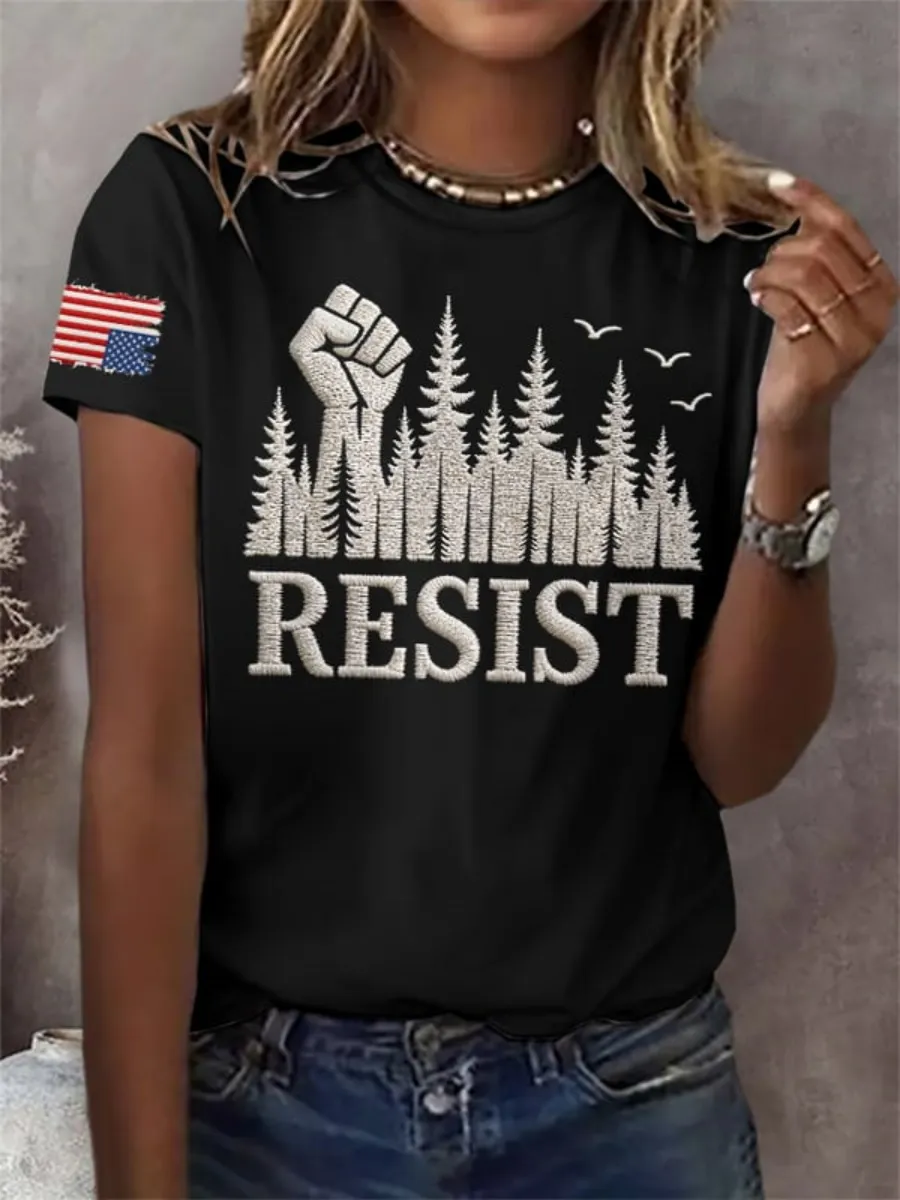 Women's Protect Our Forests Print T-shirt