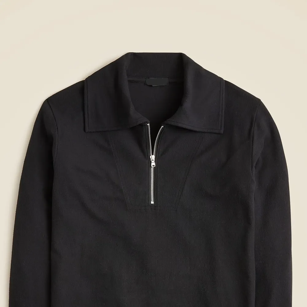 Soft Rib Quarter-Zip Sweatshirts