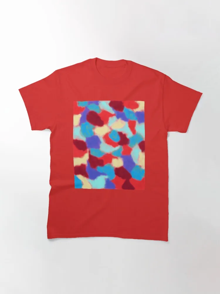 Tye Dye Look Multi Color Classic T-Shirt