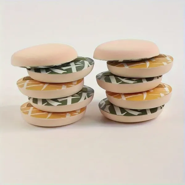 Natural Latex Material Soft Velvet Makeup Sponge