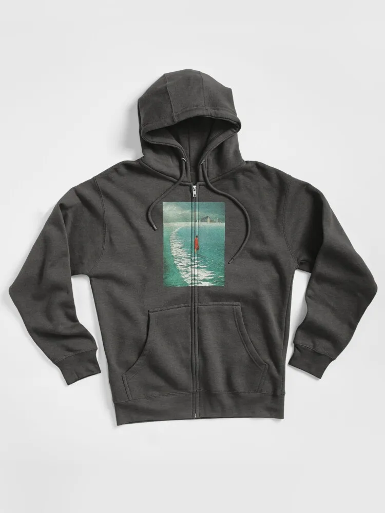 Waiting For The Cities To Fade Out Zipped Hoodie