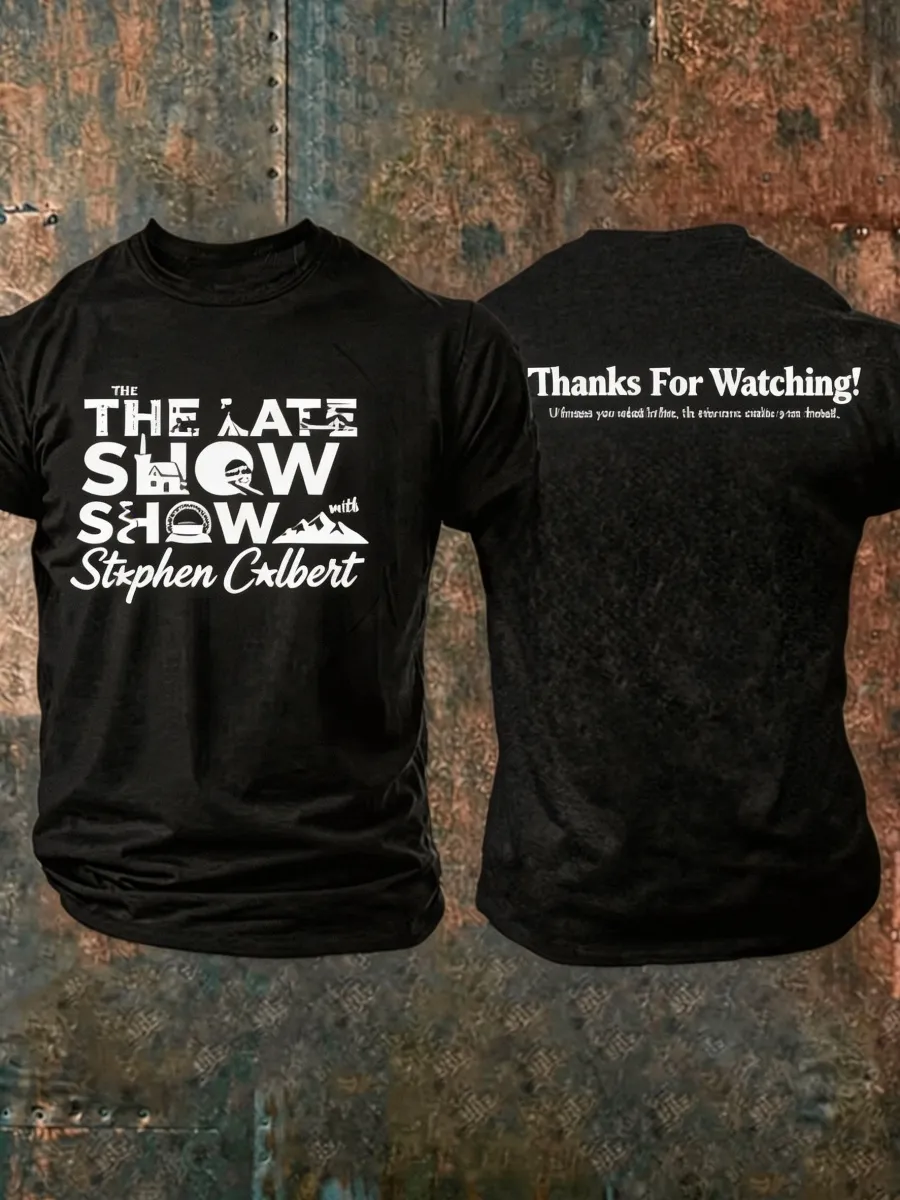 Men's Last Show Lover Print T-Shirt