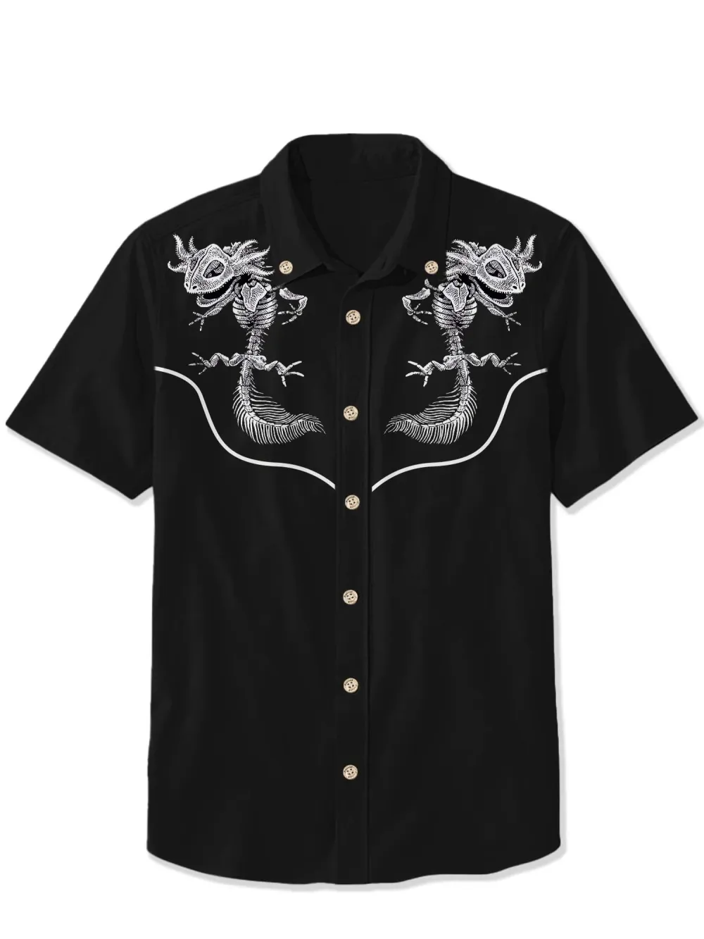 Axolotl Skull - 100% Cotton Shirt