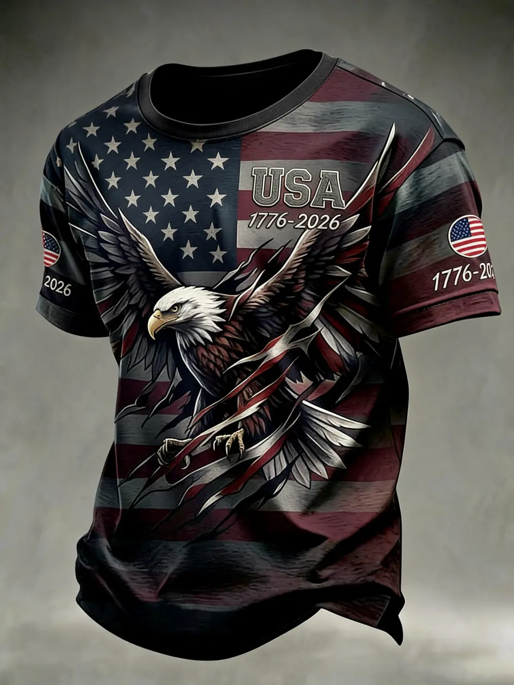 Men's USA Print T-Shirt