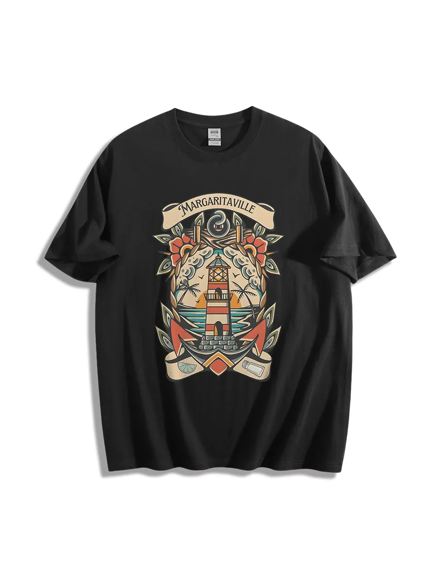 Crew Neck Casual Style Tee