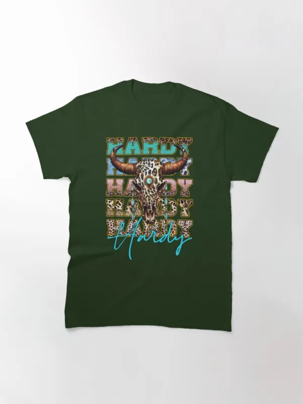 Hardy Retro Colorful Animal For Men, For Women, Country Music Lover Classic T-Shirt