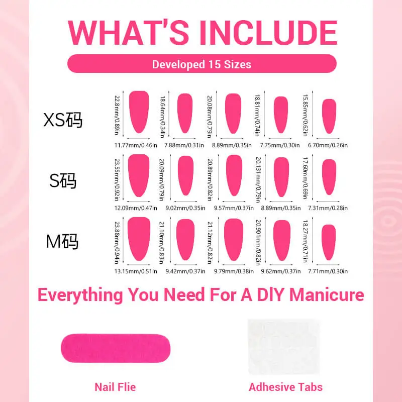 Nailhour 24Pcs 3D Autumn Gilded Short Almond Press On Nails