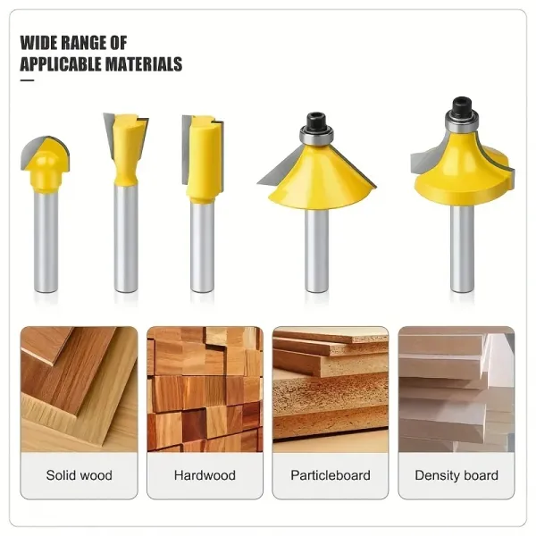 DIY Woodworking Router Bit Set