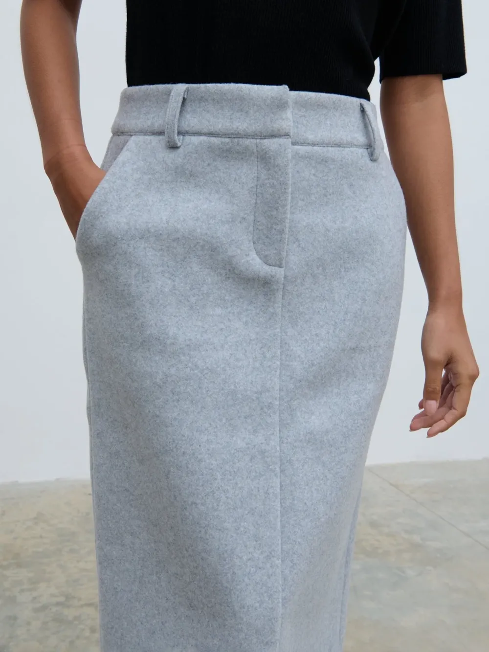 Casual Style Tailored Skirt