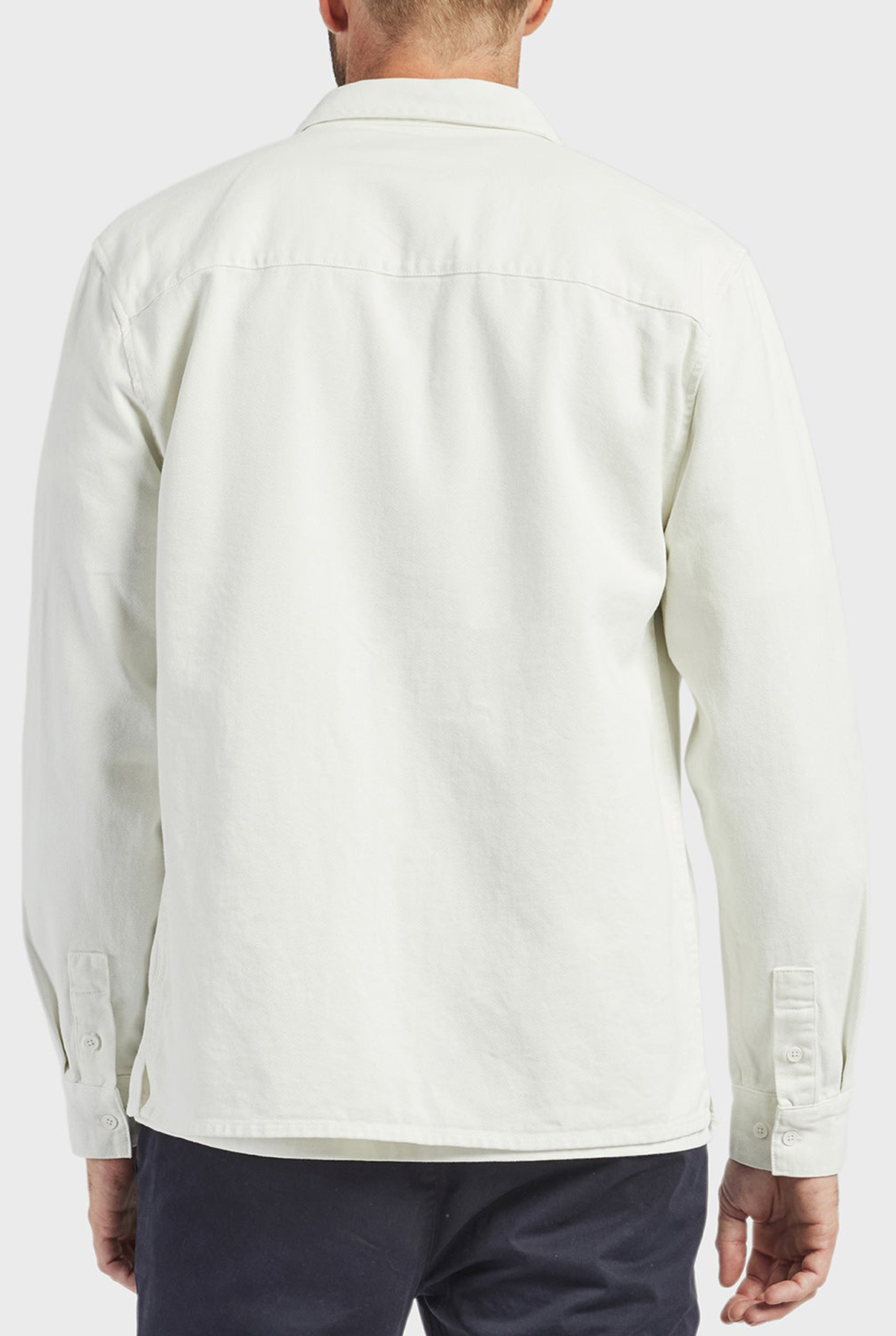 Essential Overshirt-Aloe beige
