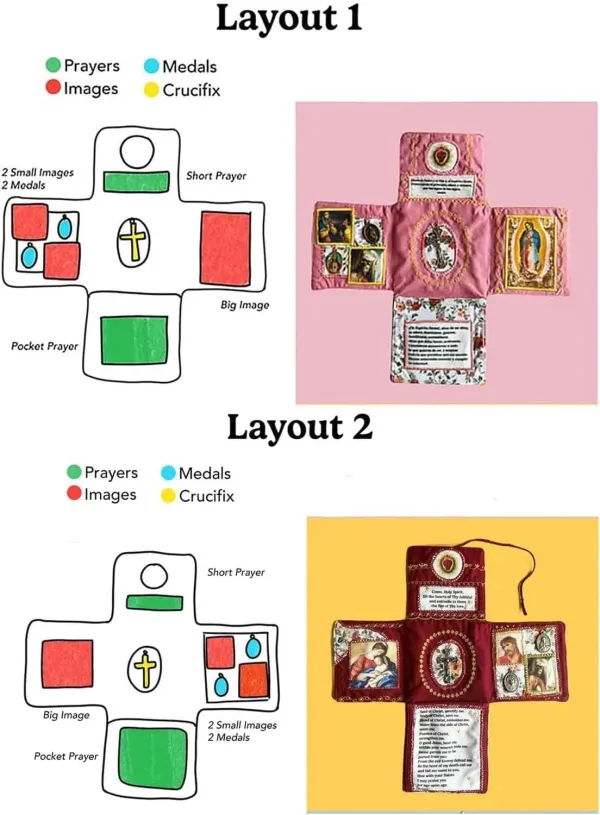 Religious Pocket Prayer Carpet