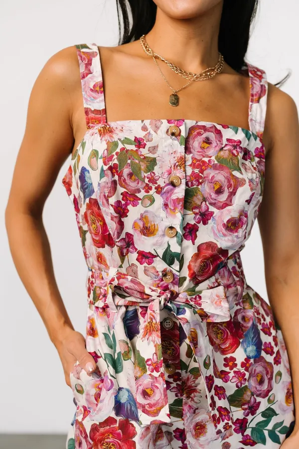 Casual Versatile Comfortable Print Jumpsuit