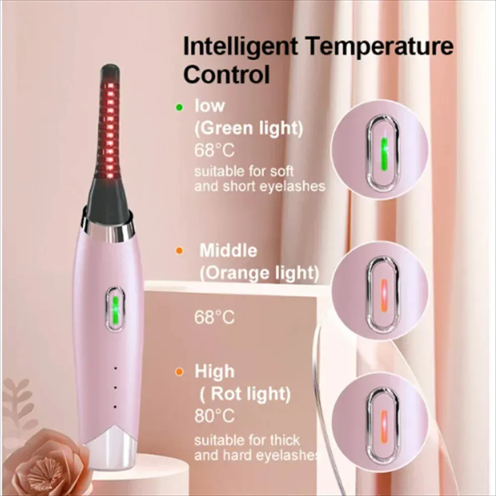 Eight-Second Rapid Heating Electric Eyelash Warmer