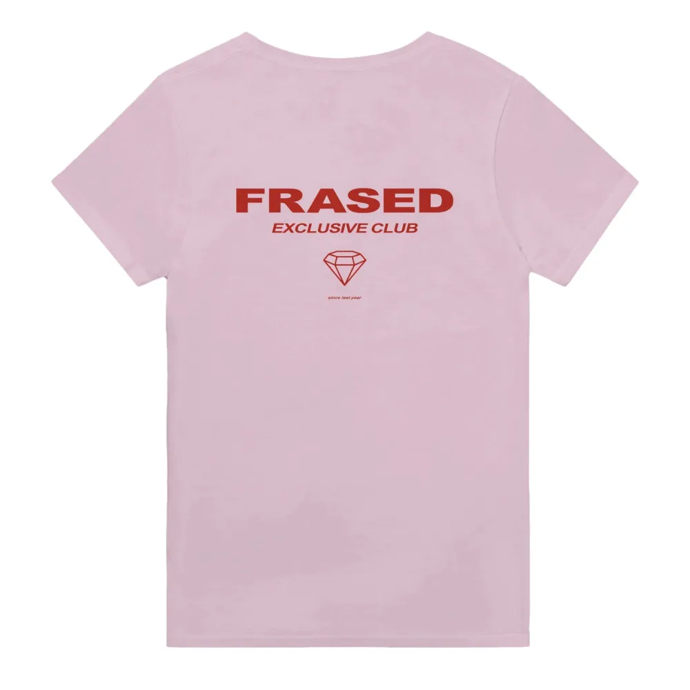 Men's FRASED EXCLUSIVE CLUB Print Casual Round Neck T-Shirt