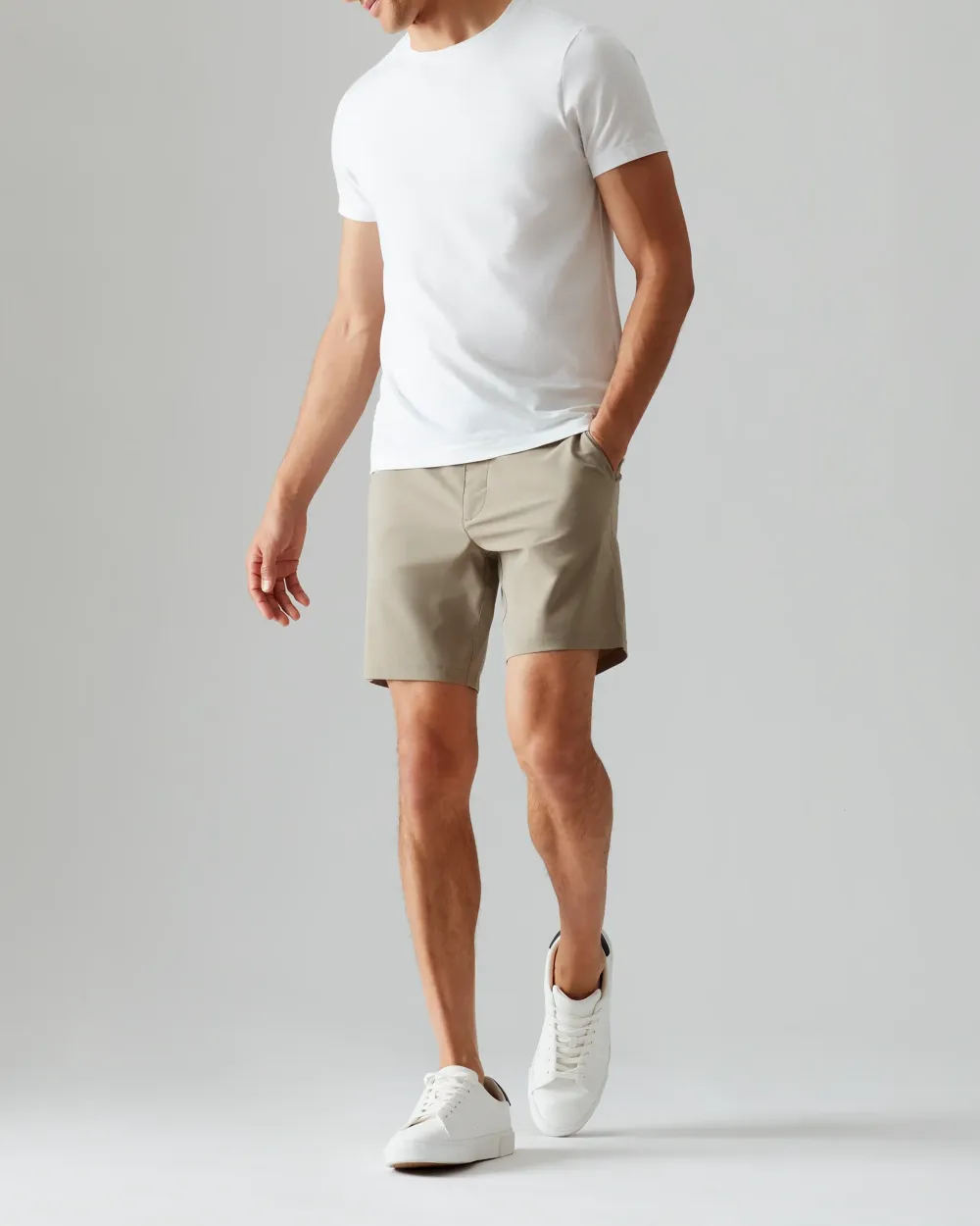 Men's Comfort Flex Flat Front Shorts