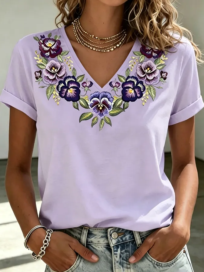 Women's Alzheimer's Awareness T-Shirt