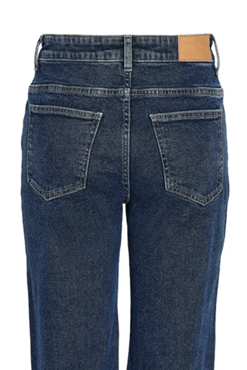 Classic Straight Leg Denim Jeans