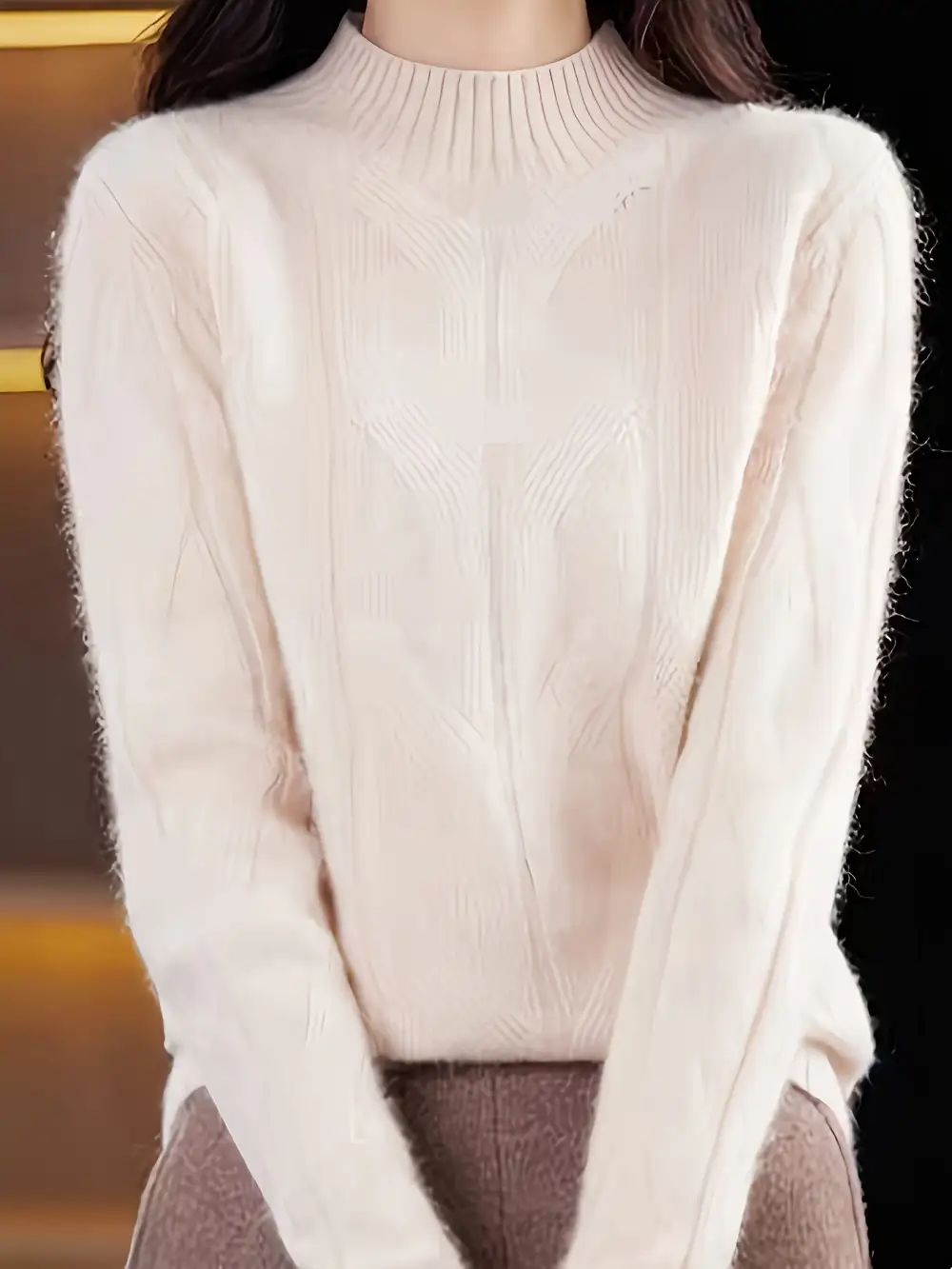 Vintage Casual Knit Sweater
