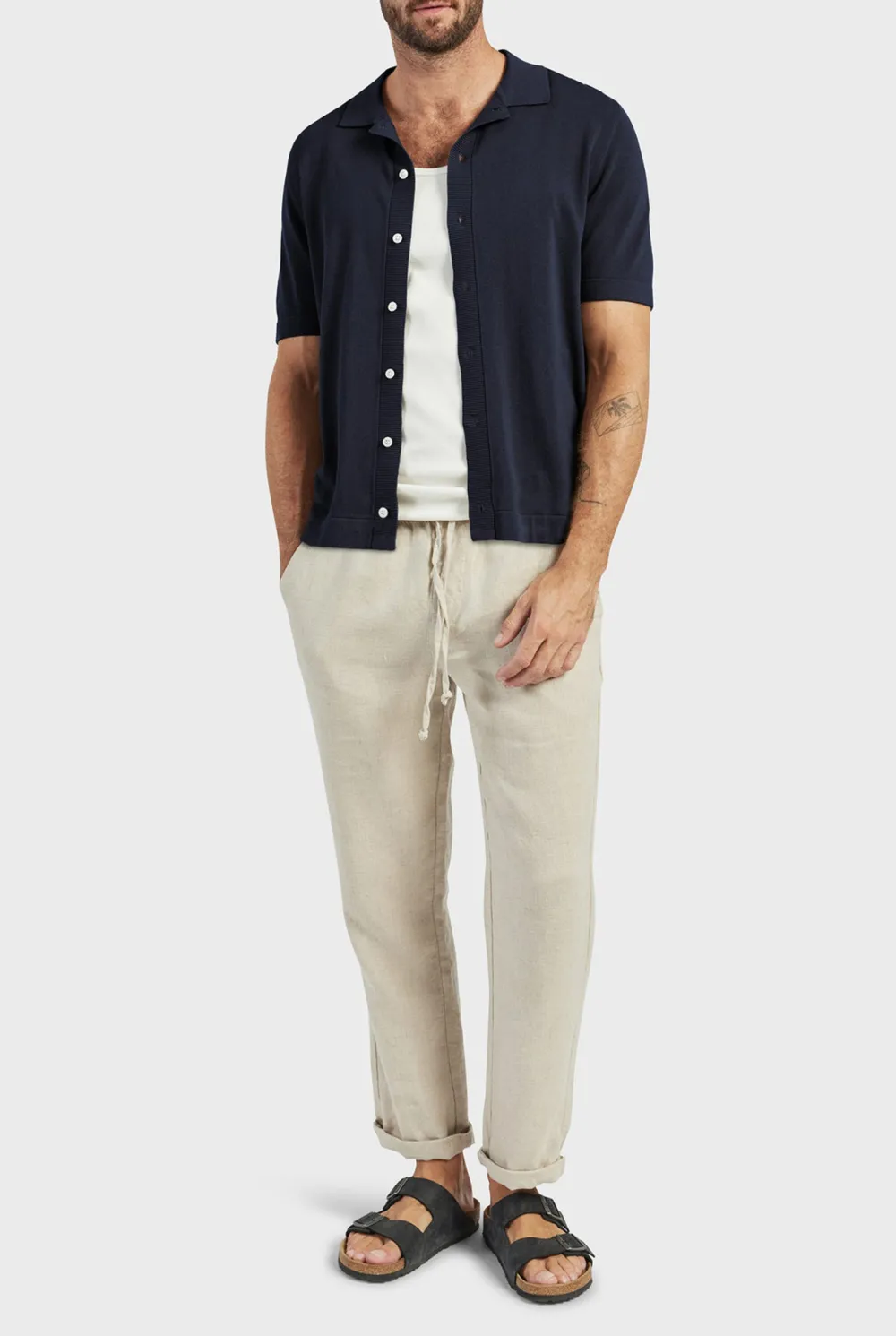 Knit Short Sleeve Shirt