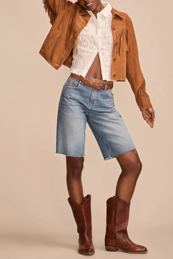Loose Cotton Casual Style Short