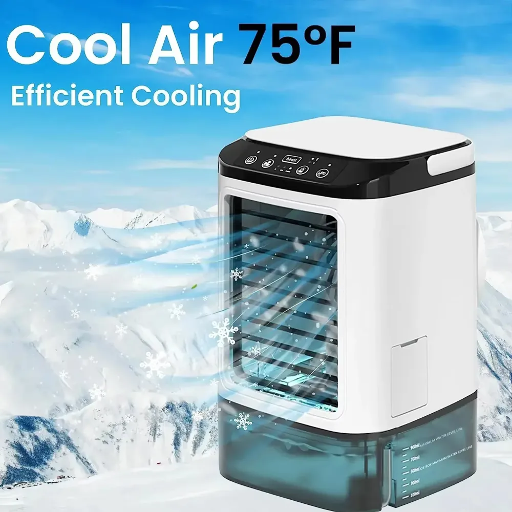 Family-Style Compact Air Conditioner With Fan Function