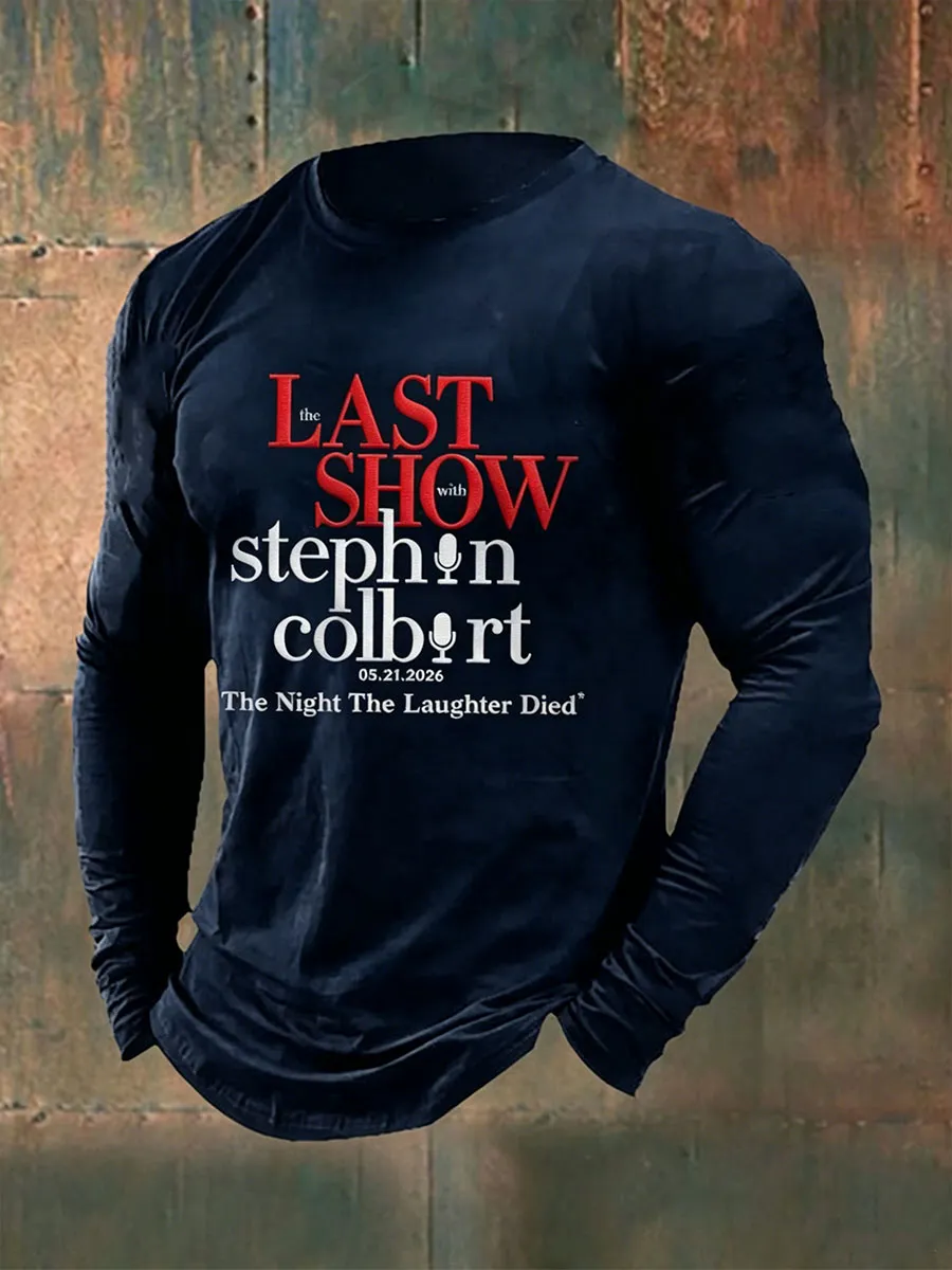 Men's TV show long-sleeve T-shirt
