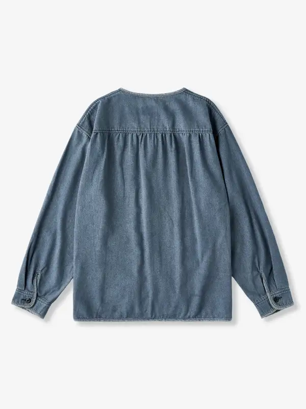 Men's Denim Hooded Casual Jacket