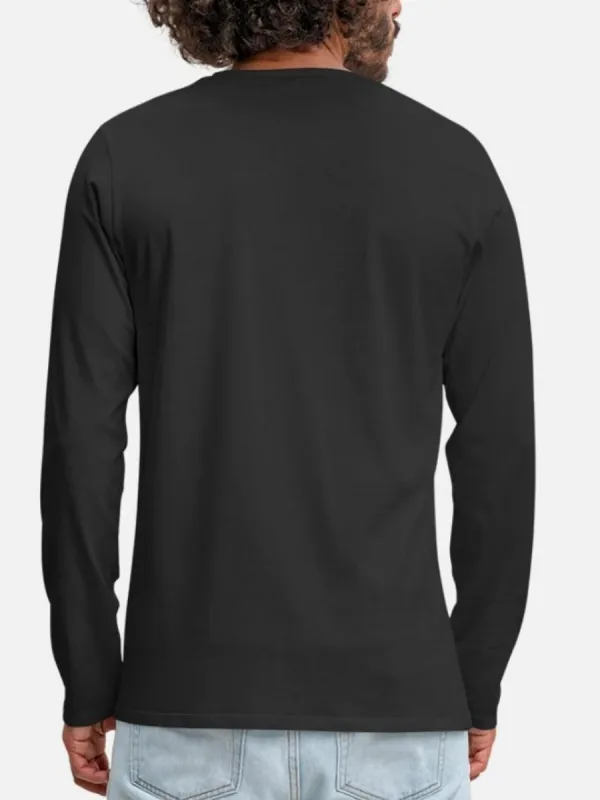 A Printed Long-Sleeved T-Shirt With The Ultimate Truths Of Men'S Lives
