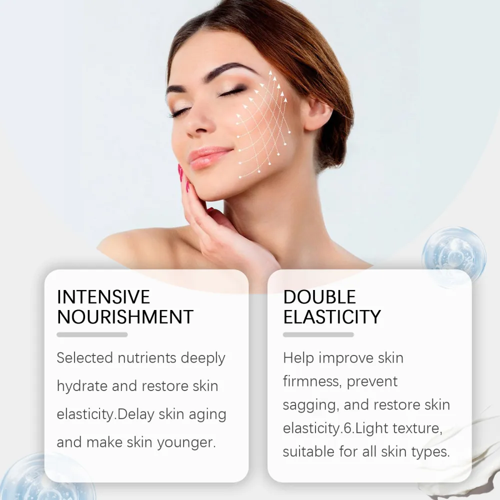Collagen plumping cream moisturizes, lifts and rejuvenates facial skin-$SY