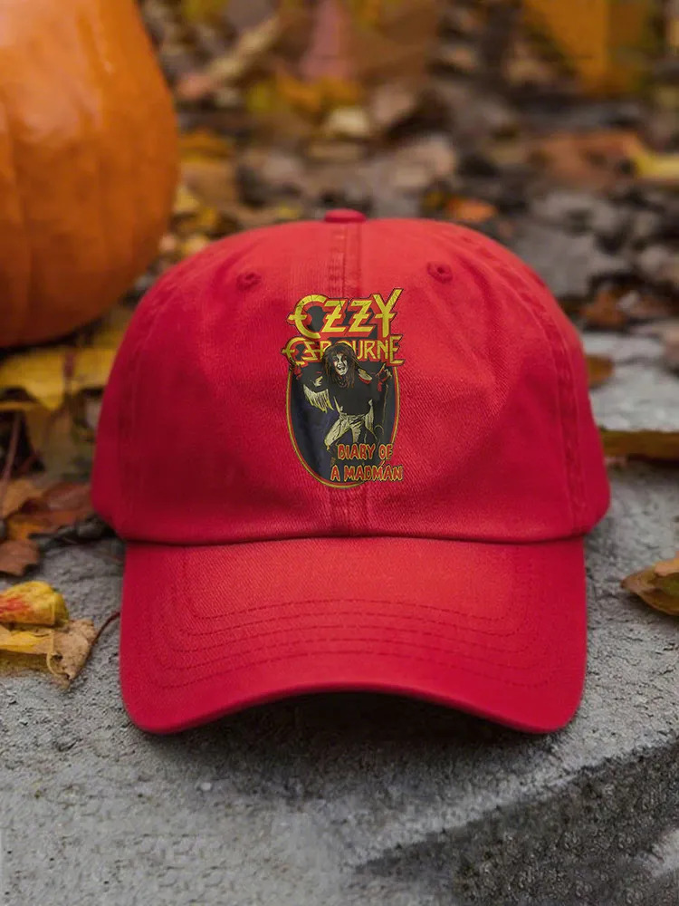 RetroCasual Style Print Baseball Cap