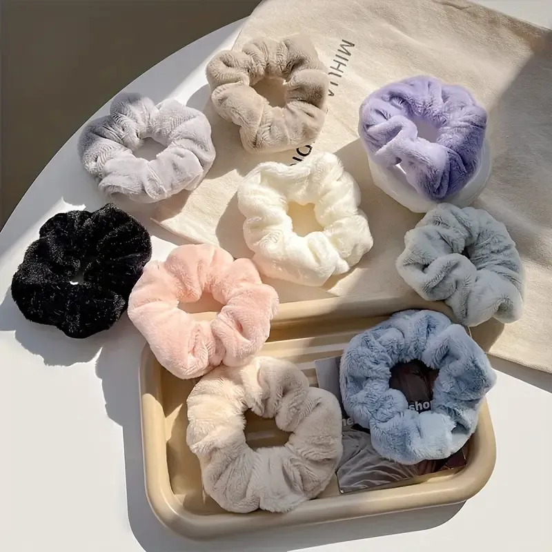 Casual Style Hair Scrunchies for Women