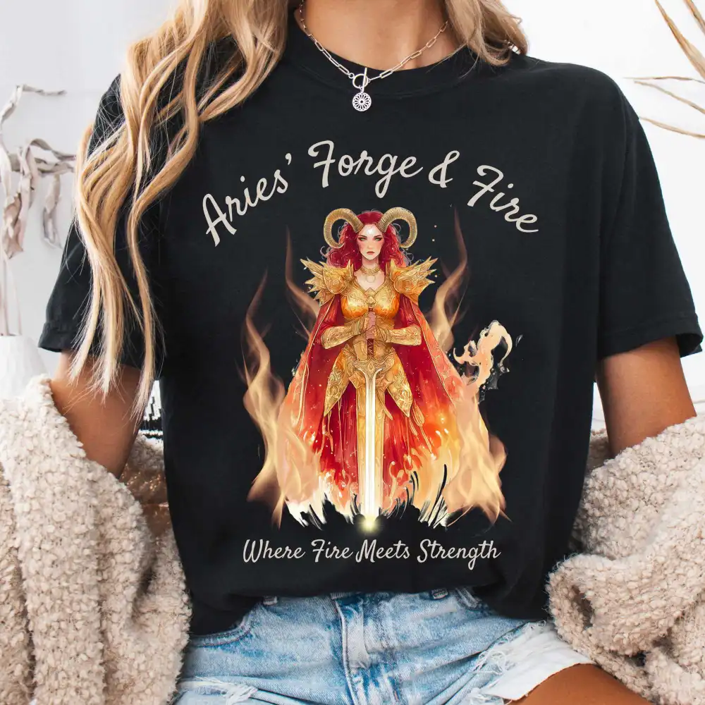 Aries' Forge & Fire Zodiac Shirt