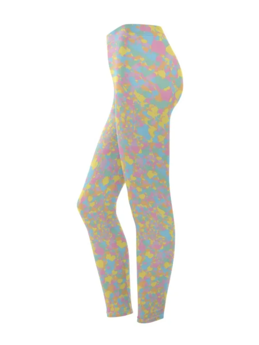 Soft Pastel Splash Leggings
