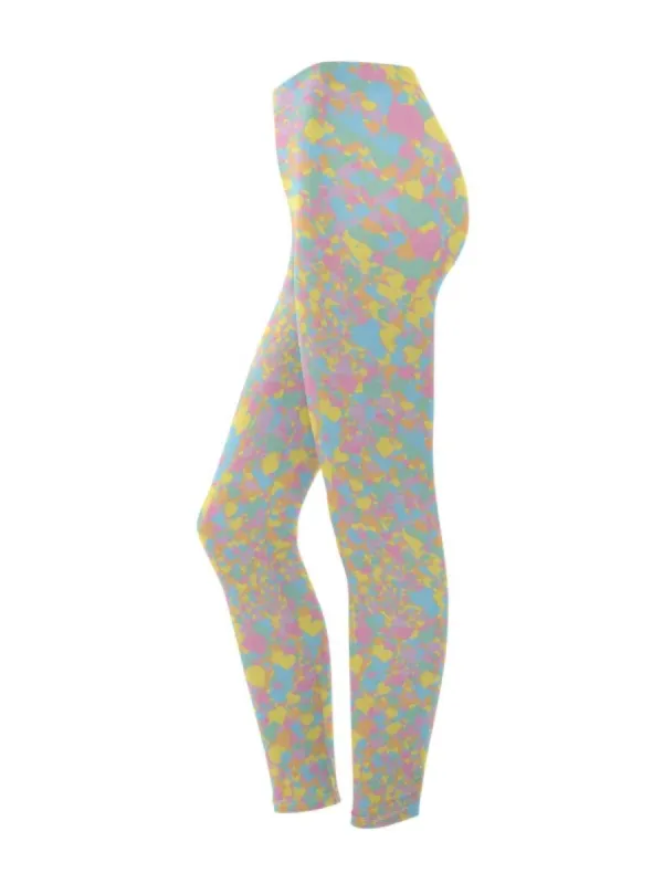 Soft Pastel Splash Leggings