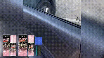 Automobile interior polish (with tools)