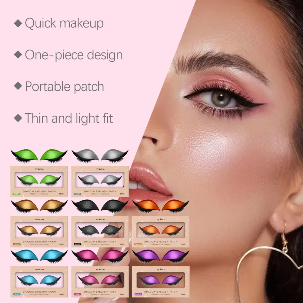 Eyeshadow mascara patch