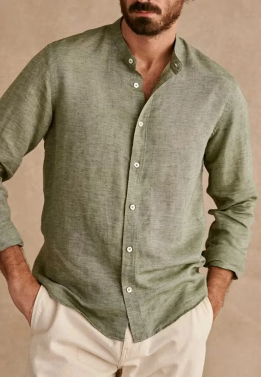 Cotton Linen  Shirt