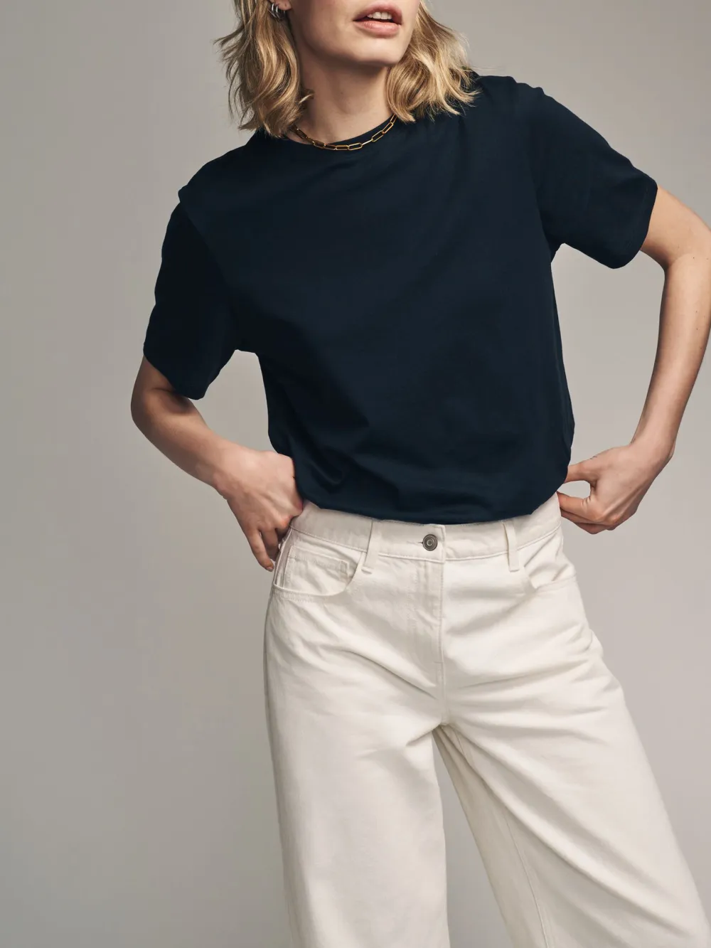 4-Piece Set Of Pure Cotton Loose Short-Sleeve T-Shirts