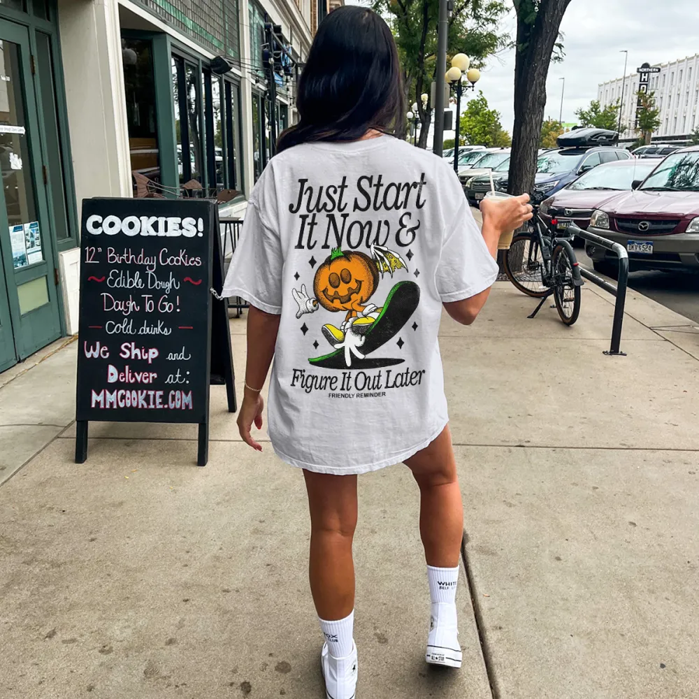 Women's Halloween Quote Graphic Tee